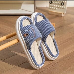 New unisex thick winter flip flops women slipper men’s floor slipper size women